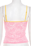 Lace Trim Camisole Top