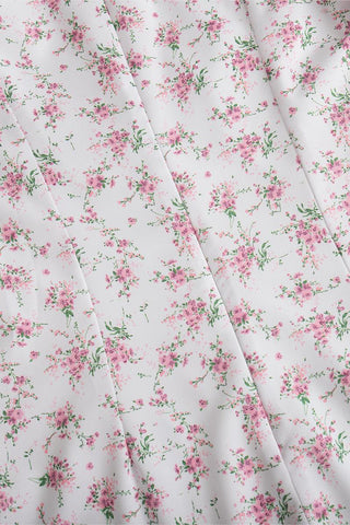 V-Neck Floral Midi Dress