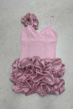 Ruffled Night-Out Dress