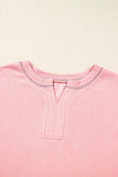 Stylish Color-Block Sweatshirt