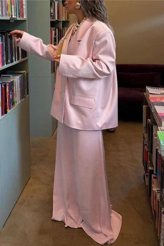 Elegant Two-Piece Skirt Set