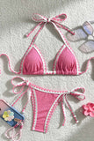 Stylish Triangle Bikini Set