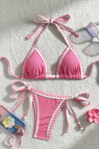 Stylish Triangle Bikini Set