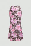 Floral Print Skirt