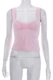 Ruched Detail Tank Top