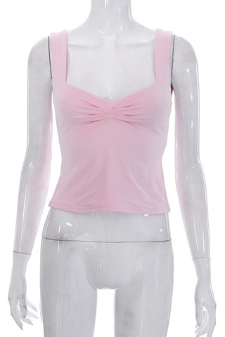 Ruched Detail Tank Top