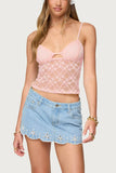 Lace Detail Cami Top