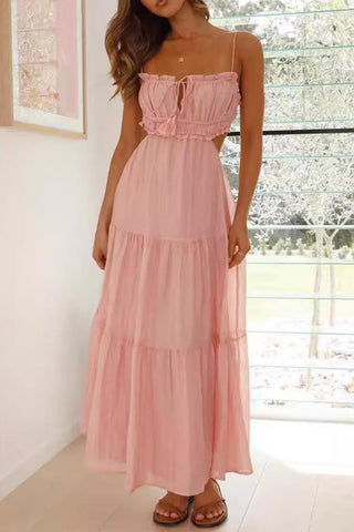 Strappy Cutout Maxi Dress