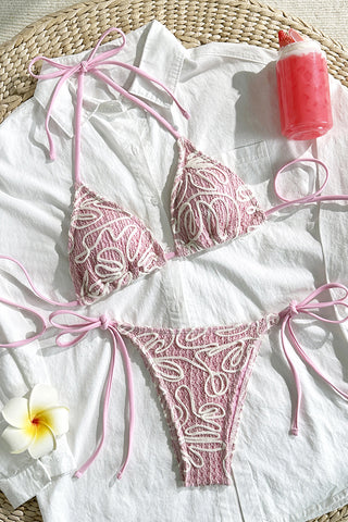 Elegant Lace Bikini Set