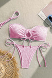 Floral Lace Bikini Set