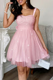 Sparkling Tulle Casual Dress