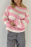Striped Knit Sweater