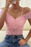 Lace Off-Shoulder Bodysuit
