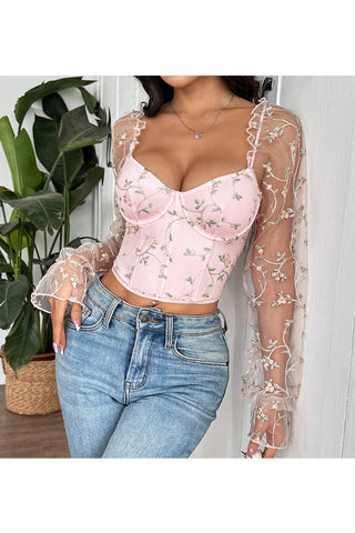 Floral Off-Shoulder Blouse