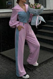 Zip-Up Stylish Pants Set
