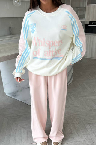Relaxed Sweatshirt and Pants Set