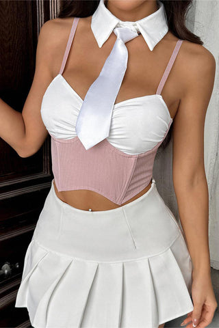 Chic Tie-Front Tank Top