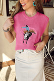 Sleeveless Knit Top