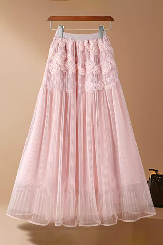 Floral Embellished Skirt