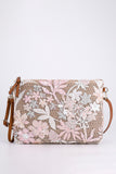 Floral Detail Clutch Bag