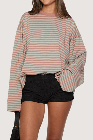 Striped Long Sleeve T-Shirt