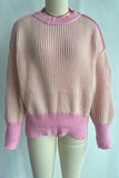 Stylish Striped Knit Sweater