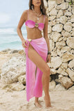Stylish Bikini Set with Elegant Cover-up