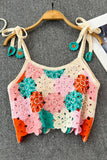 Floral Crochet Tank Top