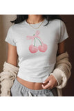Floral Coconut Graphic T-Shirt