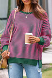Striped Relaxed Fit Pullover