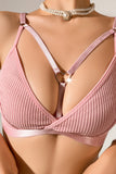 Strappy V-Neck Bralette Top