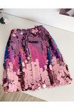 Sequin Night-Out Mini Skirt