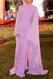 Elegant Layered dress Set with Ruched Detail