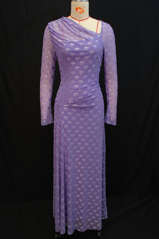 Elegant Long-Sleeve Casual Dress