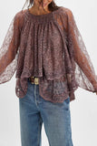 Off-Shoulder Lace Blouse