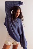 Textured Knit Pattern Sweater