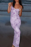 Floral Print Vacation Dress