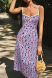 Floral Spaghetti Strap Casual Dress