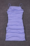 Strappy Ruched Casual Dress
