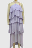 Layered Ruffle Casual Dress