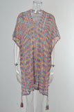 Summer Vibrant Knit Cover-Up