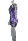 One-Shoulder Sequin Dress