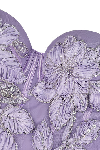 Embellished Floral Camisole Top