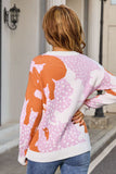 Patterned Knit Sweater