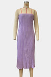 Ribbed Strapless Midi Dress