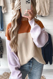 Stylish Colorblock Sweater