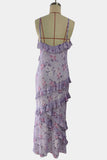 Flowing Ruffle Maxi Dress