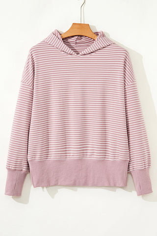 Striped Oversized Hoodie