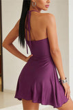Elegant Strapless Casual Dress