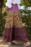 Tiered Bohemian Maxi Skirt